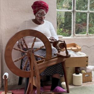 Xhosa team member employed at Adele's Mohair.